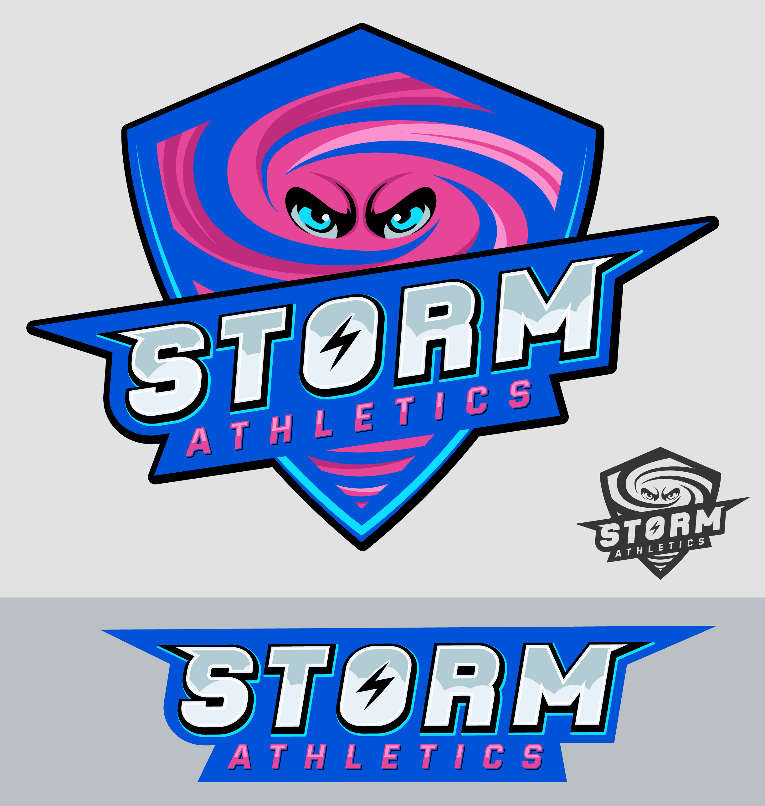 Logo Design by Cody Rostron for Storm Athletics | Design #30940612