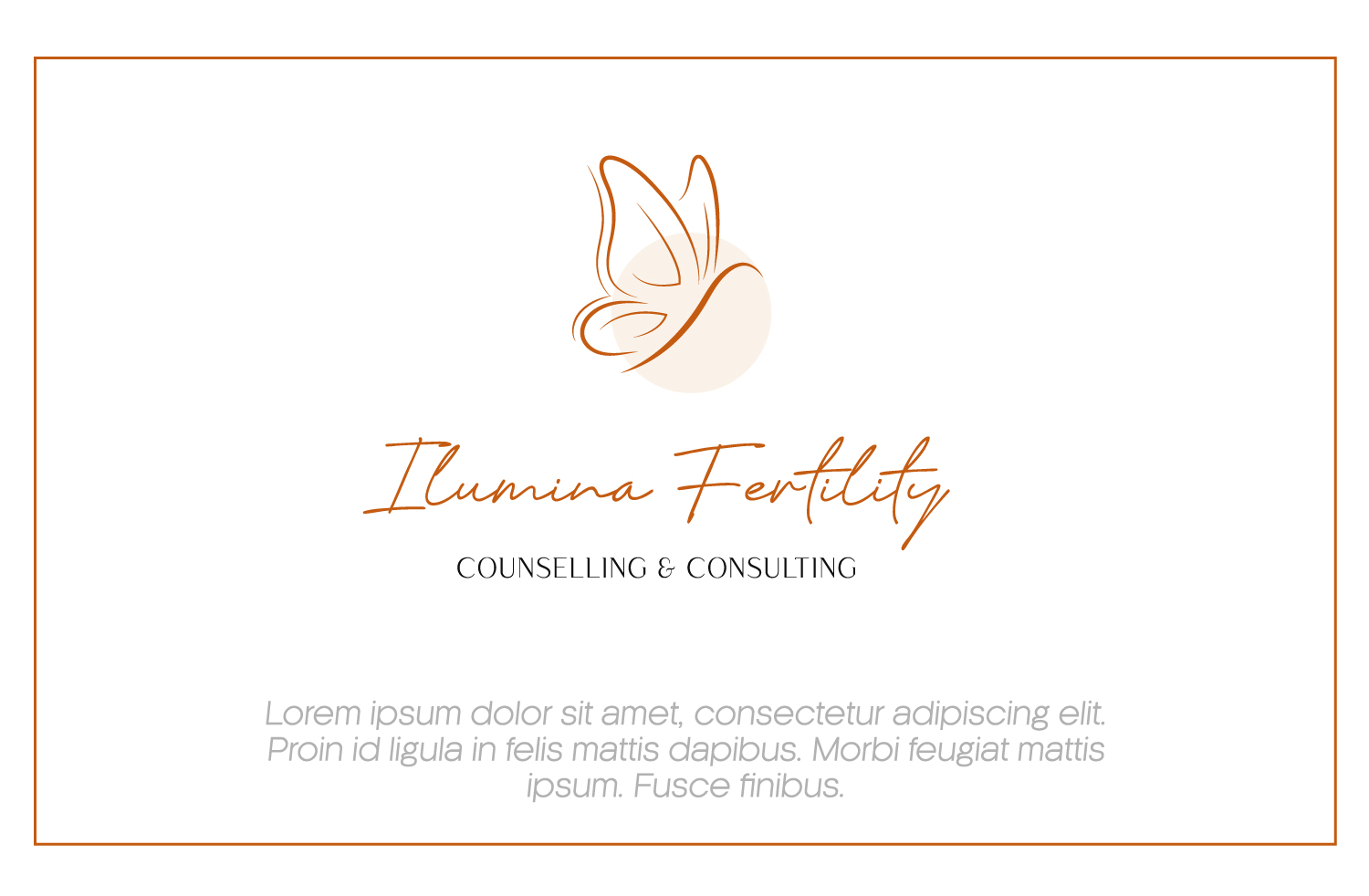 Logo Design by Ha.Connick for Ilumina Fertility Counselling & Consulting | Design #30944352