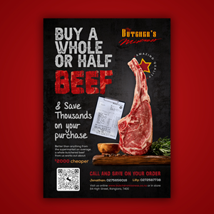 Flyer Design by debdesign for The Butchers Mistress 2021 Ltd  | Design: #30941130