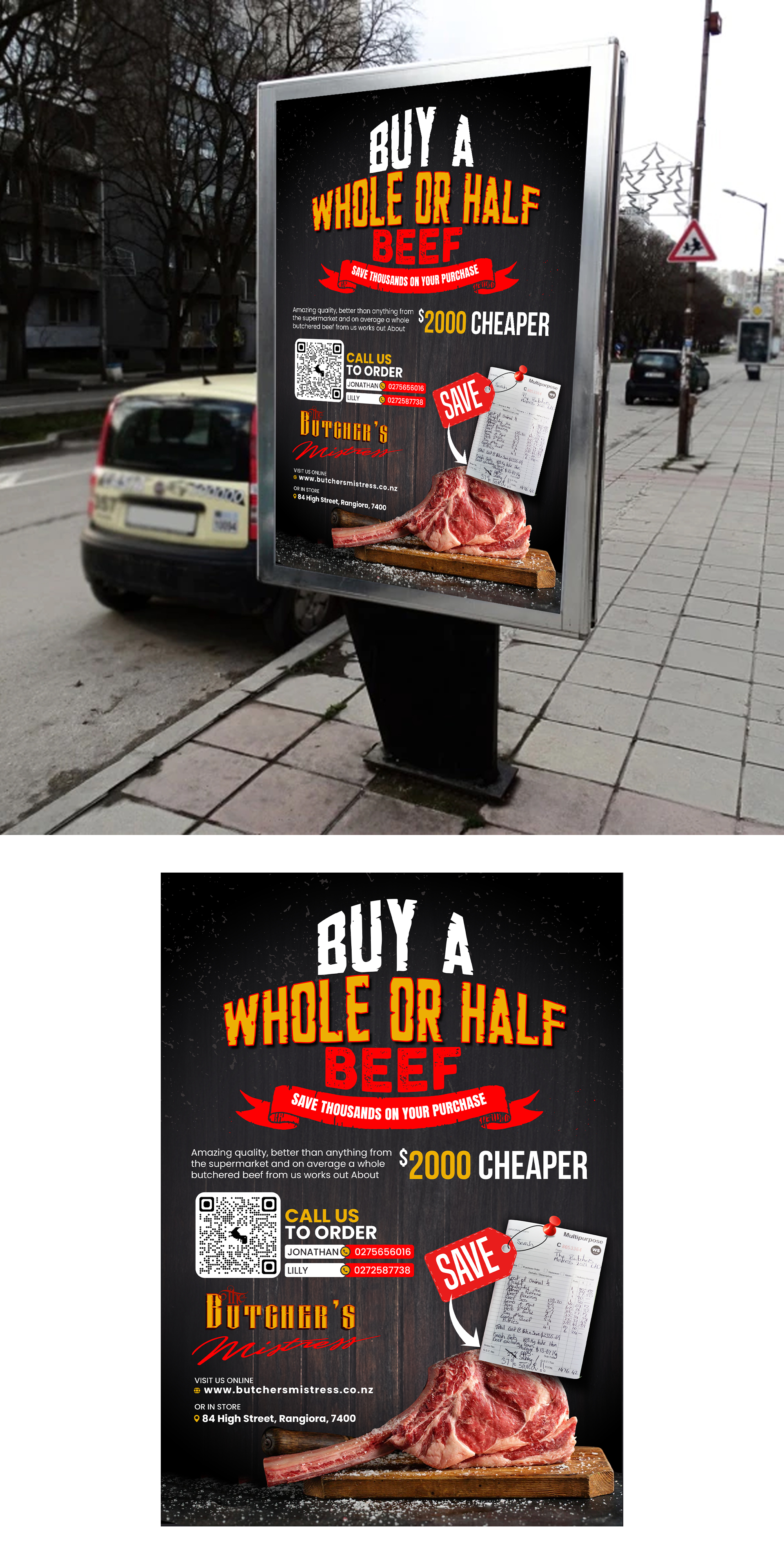 Flyer Design by debdesign for The Butchers Mistress 2021 Ltd  | Design: #30941131