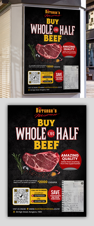 Flyer Design by debdesign for The Butchers Mistress 2021 Ltd  | Design: #30941435