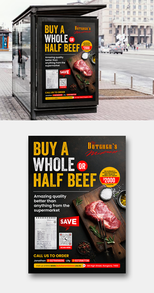 Flyer Design by debdesign for The Butchers Mistress 2021 Ltd  | Design: #30941664