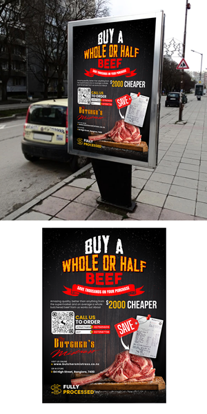 Flyer Design by debdesign for The Butchers Mistress 2021 Ltd  | Design: #30948687