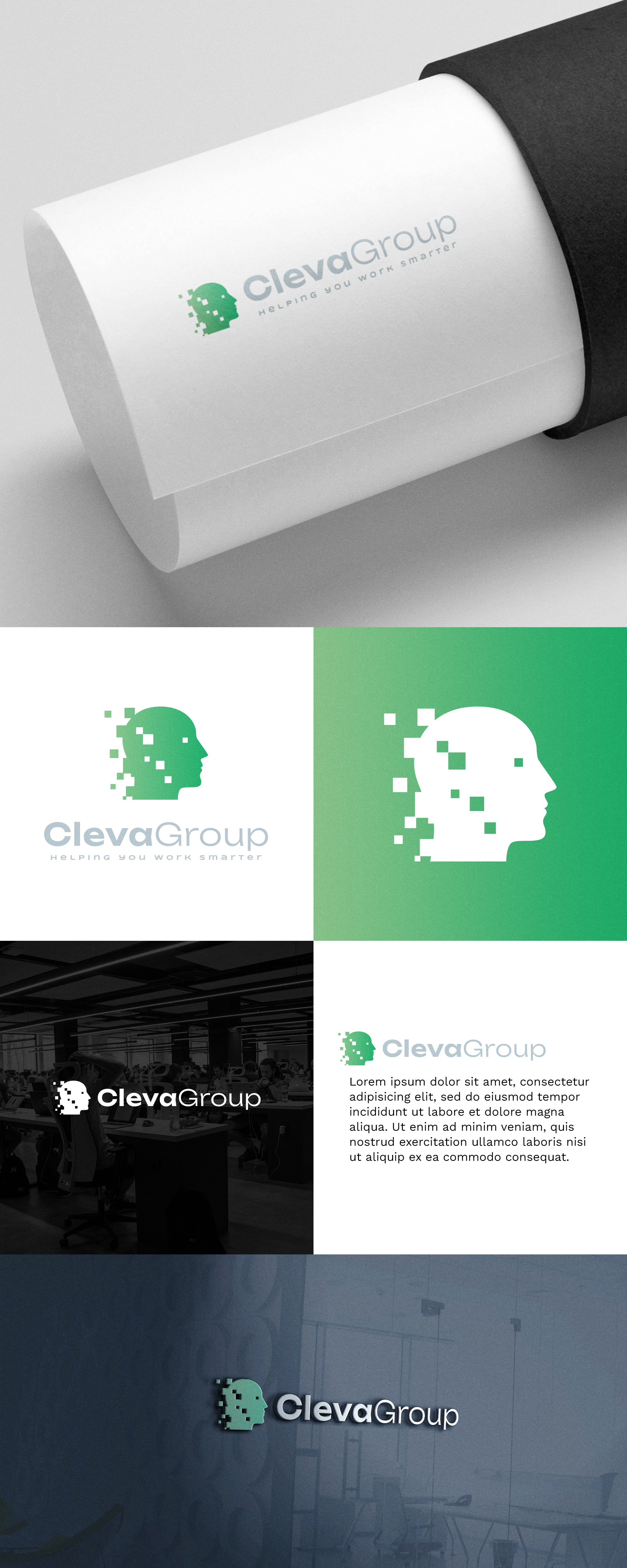 Logo Design by Oleksandr Tovarkov for ClevaGroup Limited | Design #30943506