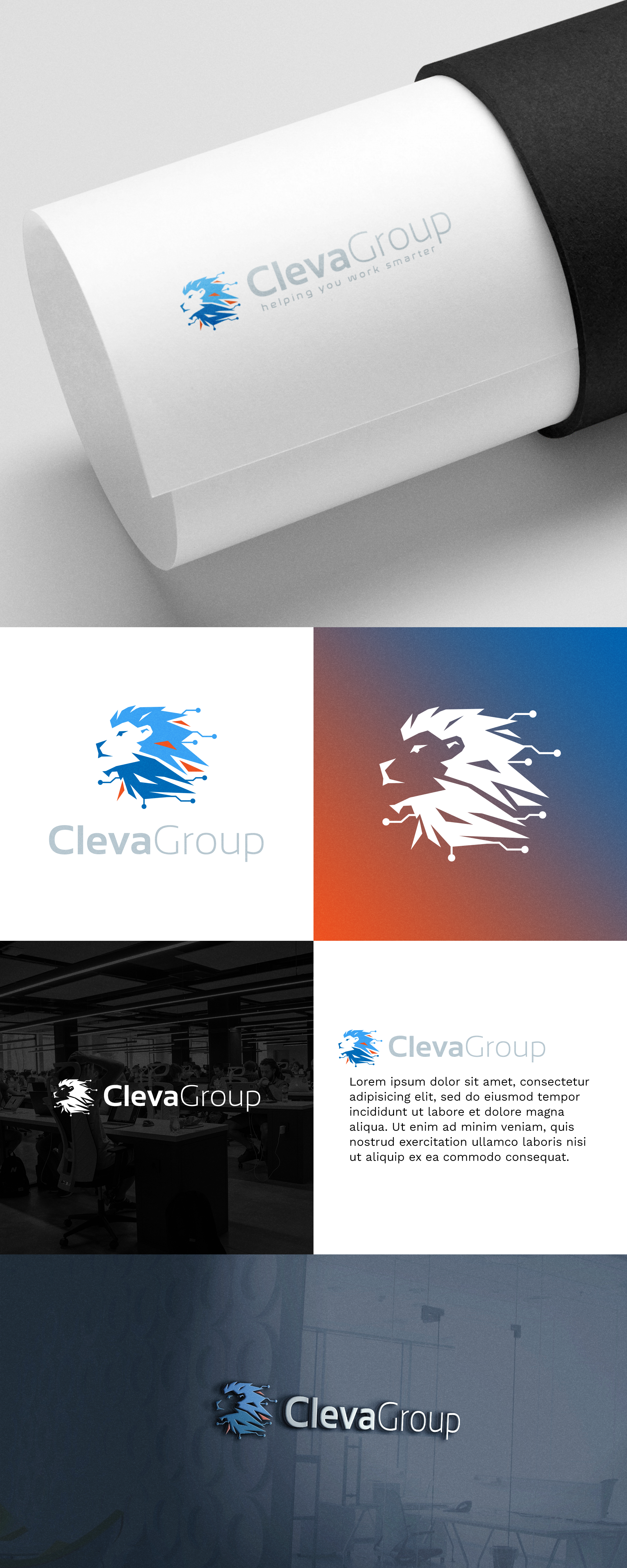 Logo Design by Oleksandr Tovarkov for ClevaGroup Limited | Design #30943804