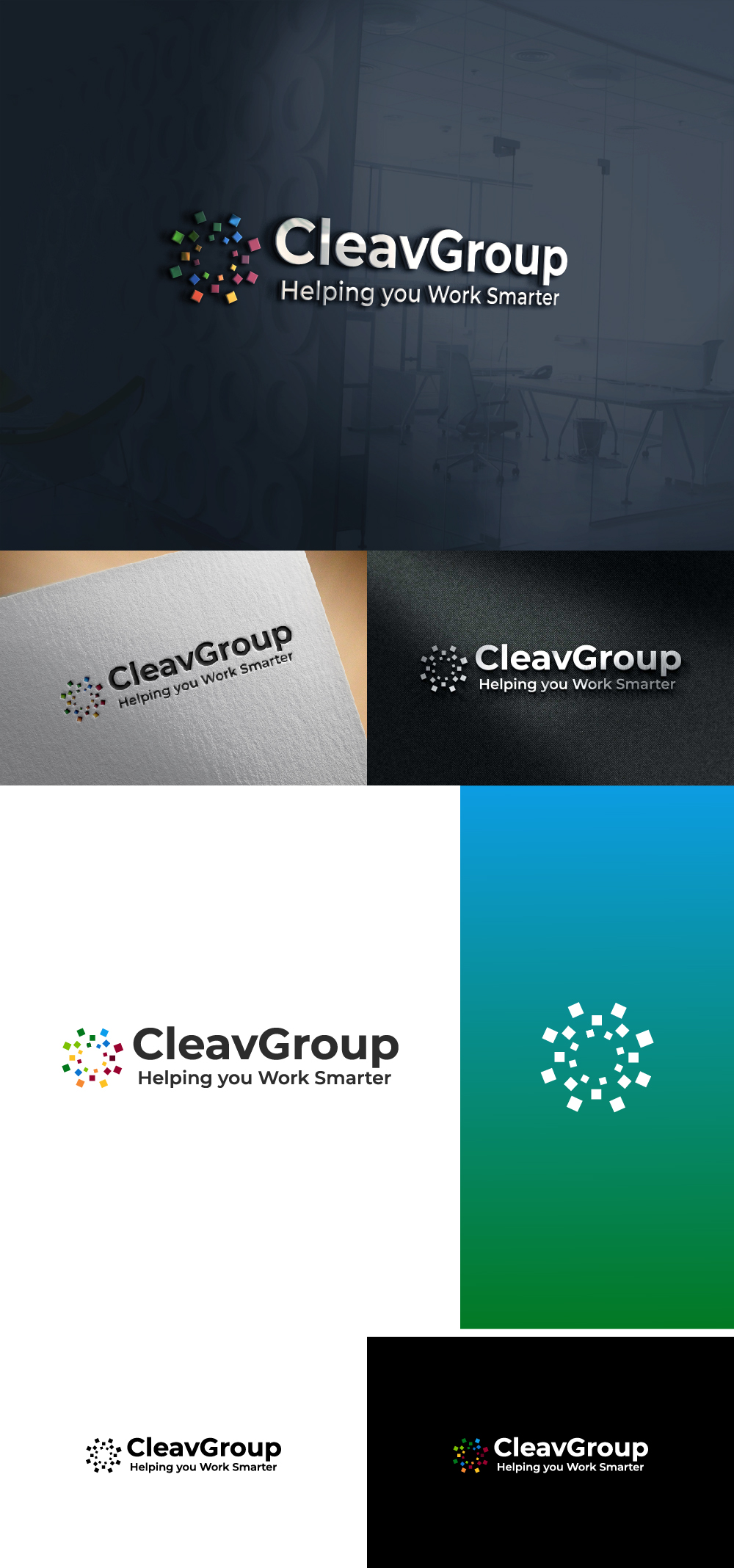 Logo Design by AlphabetZero.co.uk for ClevaGroup Limited | Design #30972309