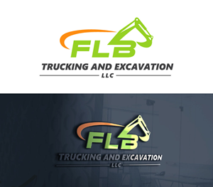 Logo Design by Danial07 for FLB TRUCKING AND EXCAVATION LLC | Design: #30962561