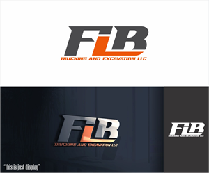 Logo-Design von alkaline für FLB TRUCKING AND EXCAVATION LLC | Design: #30958705