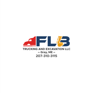 Logo-Design von dimasyogapratama für FLB TRUCKING AND EXCAVATION LLC | Design #30955169