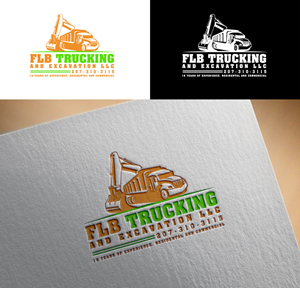 Logo-Design von RA-bica für FLB TRUCKING AND EXCAVATION LLC | Design: #30958612