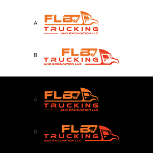 Logo Design by cah awu for FLB TRUCKING AND EXCAVATION LLC | Design: #30954698