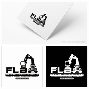Logo Design by Design_Duo for FLB TRUCKING AND EXCAVATION LLC | Design: #30963820
