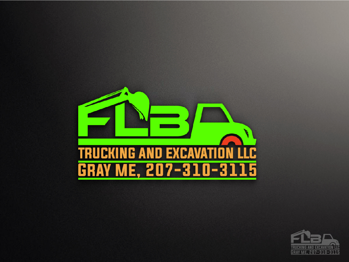 Logo Design by Owltive for FLB TRUCKING AND EXCAVATION LLC | Design #30953032