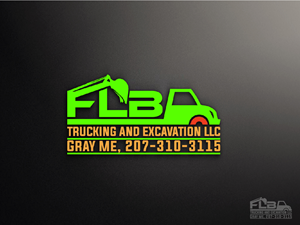 Logo Design by Owltive for FLB TRUCKING AND EXCAVATION LLC | Design: #30953032