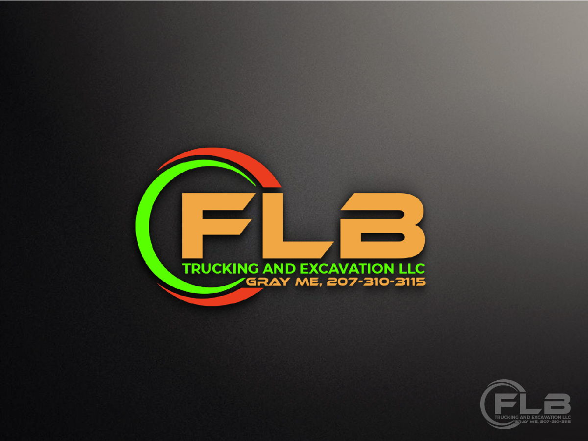 Logo Design by Owltive for FLB TRUCKING AND EXCAVATION LLC | Design #30953033