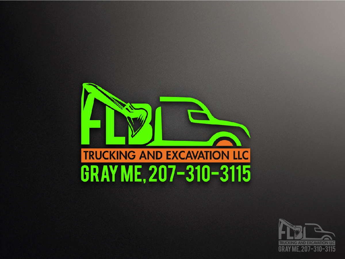 Logo Design by Owltive for FLB TRUCKING AND EXCAVATION LLC | Design #30953128