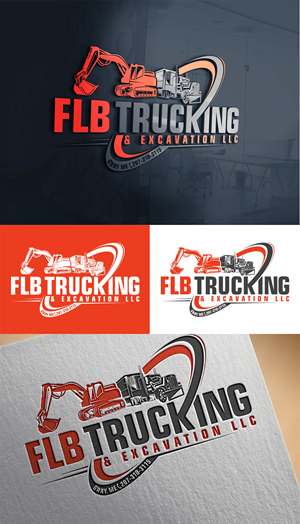 Logo-Design von Imran_me für FLB TRUCKING AND EXCAVATION LLC | Design: #30962833