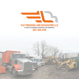 Logo Design by ShinnX for FLB TRUCKING AND EXCAVATION LLC | Design: #30955610