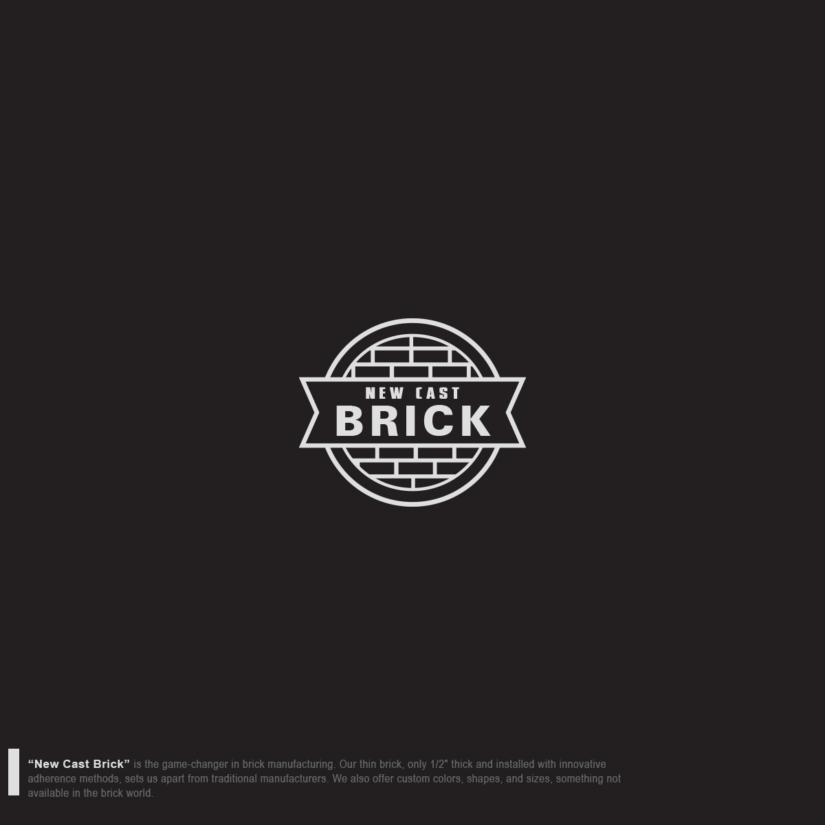 Logo Design by Design Phaze for New Cast Brick | Design #30948984