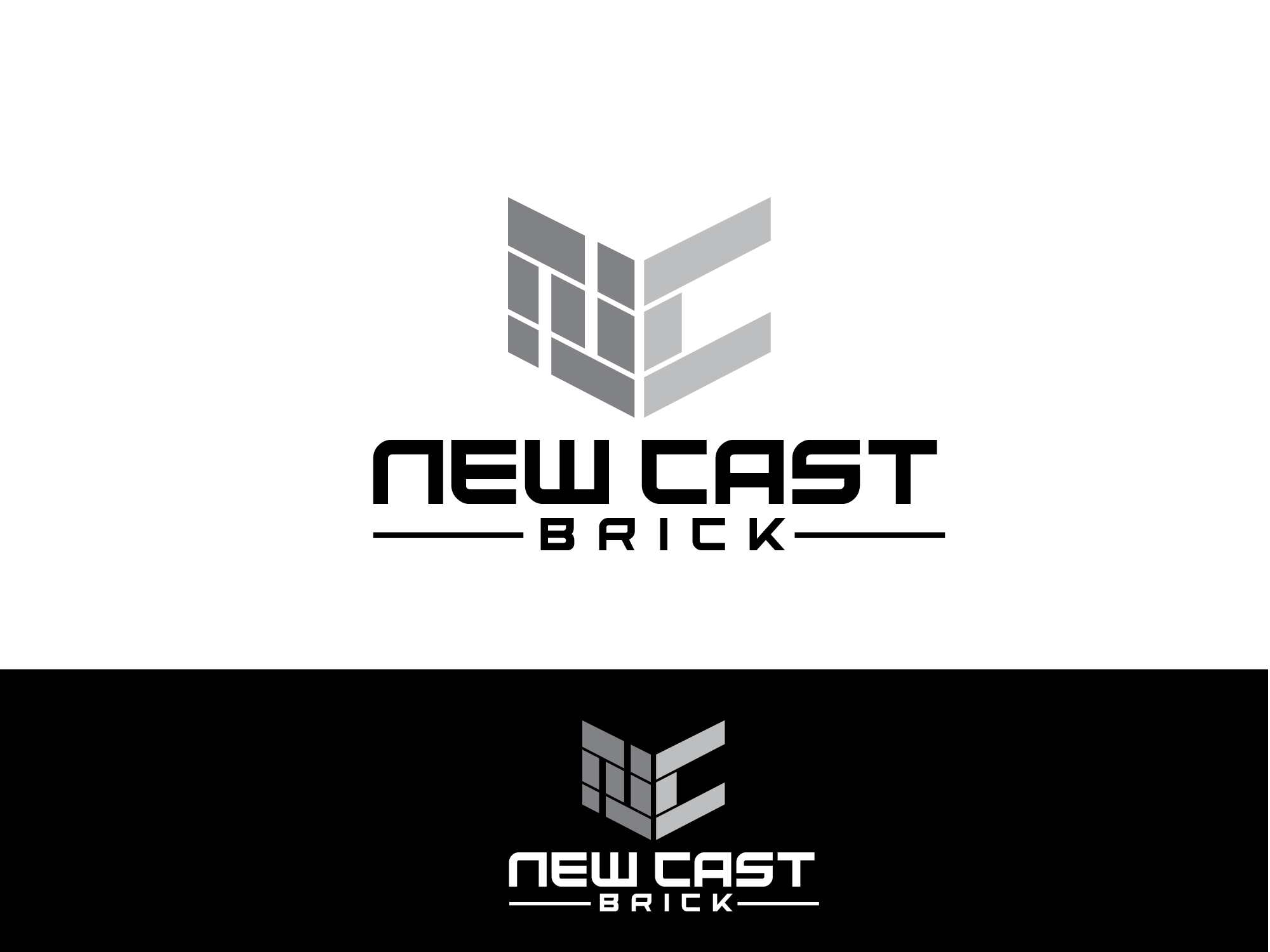 Logo Design by renderman for New Cast Brick | Design #30947369