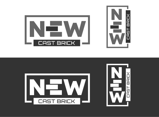Logo Design by Khuz for New Cast Brick | Design #30944812