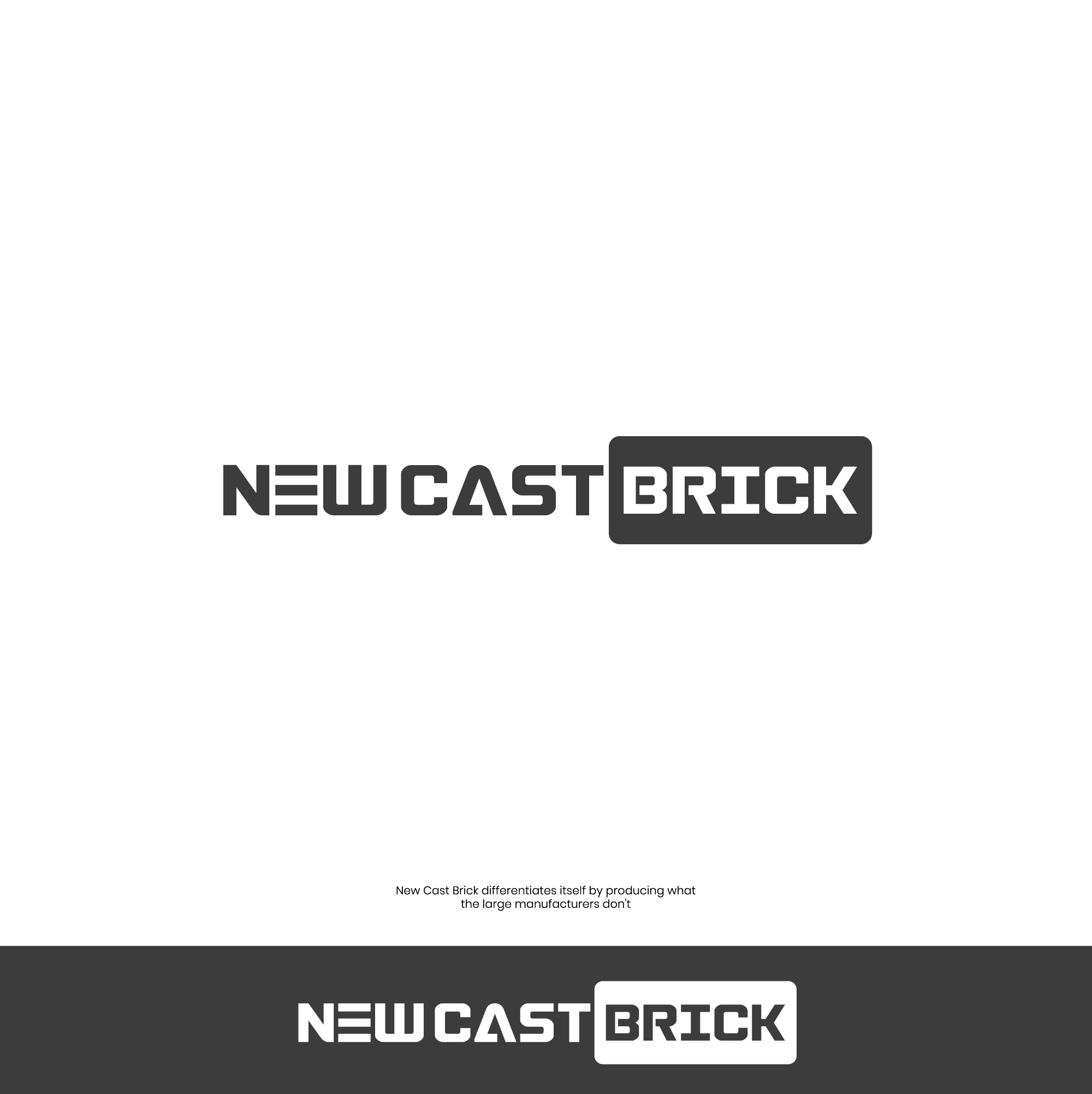 Logo Design by arceniolopezdesigner for New Cast Brick | Design #30947506
