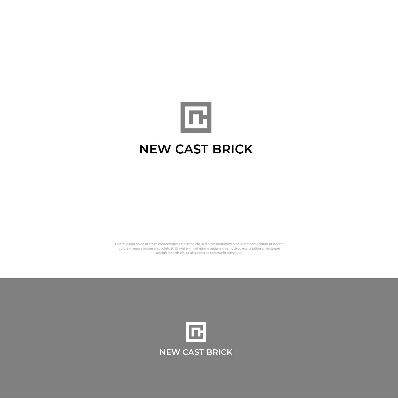 Logo Design by alzac for New Cast Brick | Design #30963559