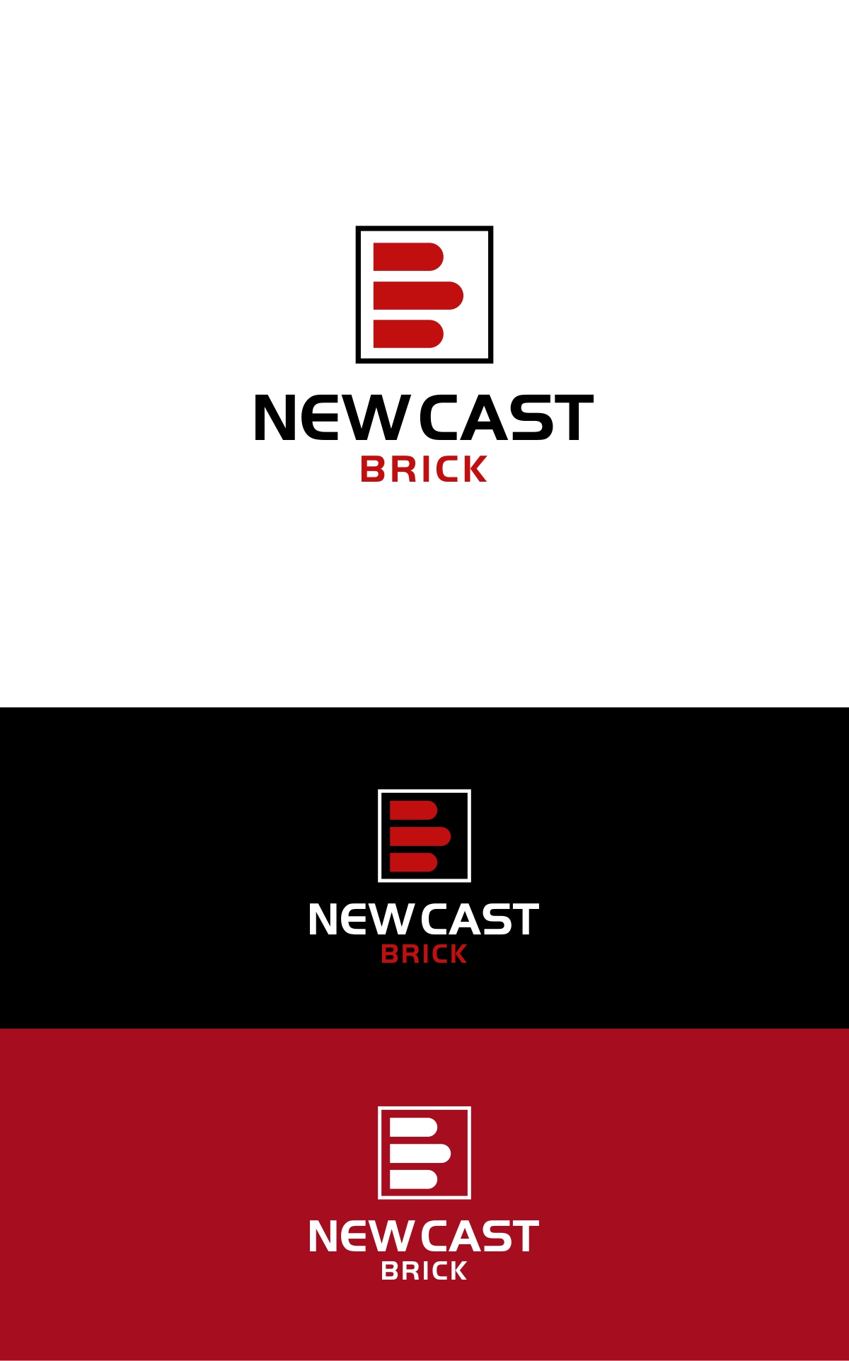 Logo Design by Eppeok for New Cast Brick | Design #30948696