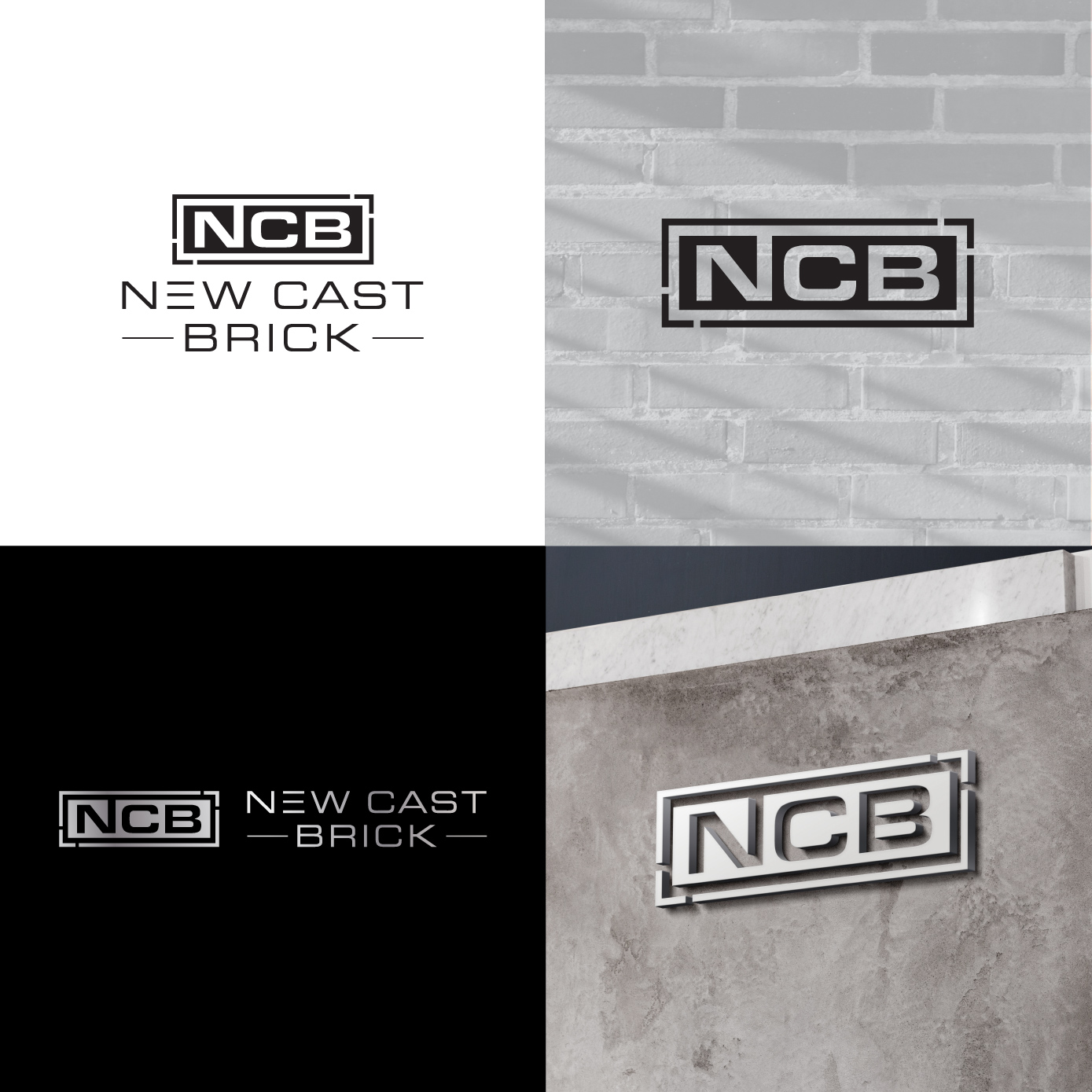 Logo Design by Radsky17 for New Cast Brick | Design #30957045
