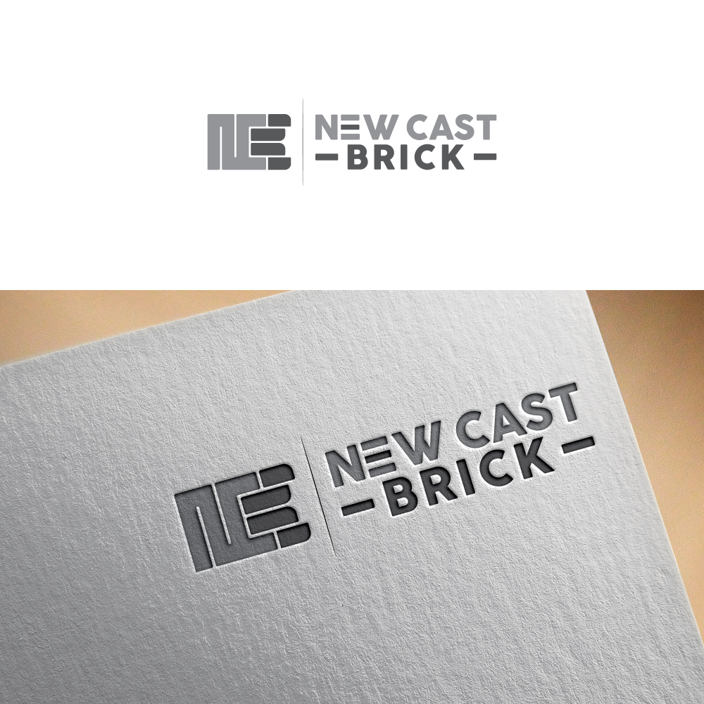 Logo Design by Trident for New Cast Brick | Design #30947964