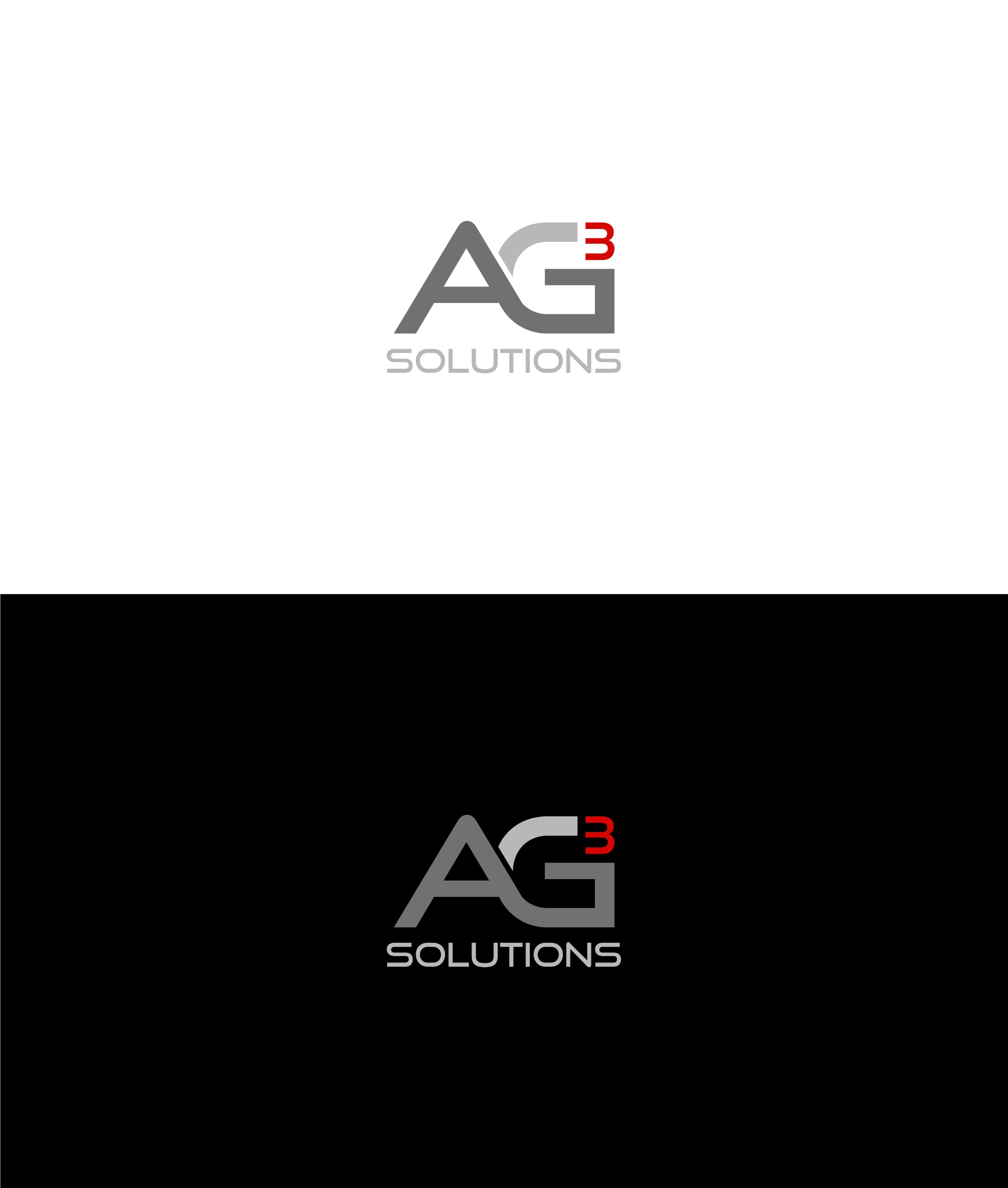 Logo Design by big daddy bojat for AG3 Solutions | Design #30990441