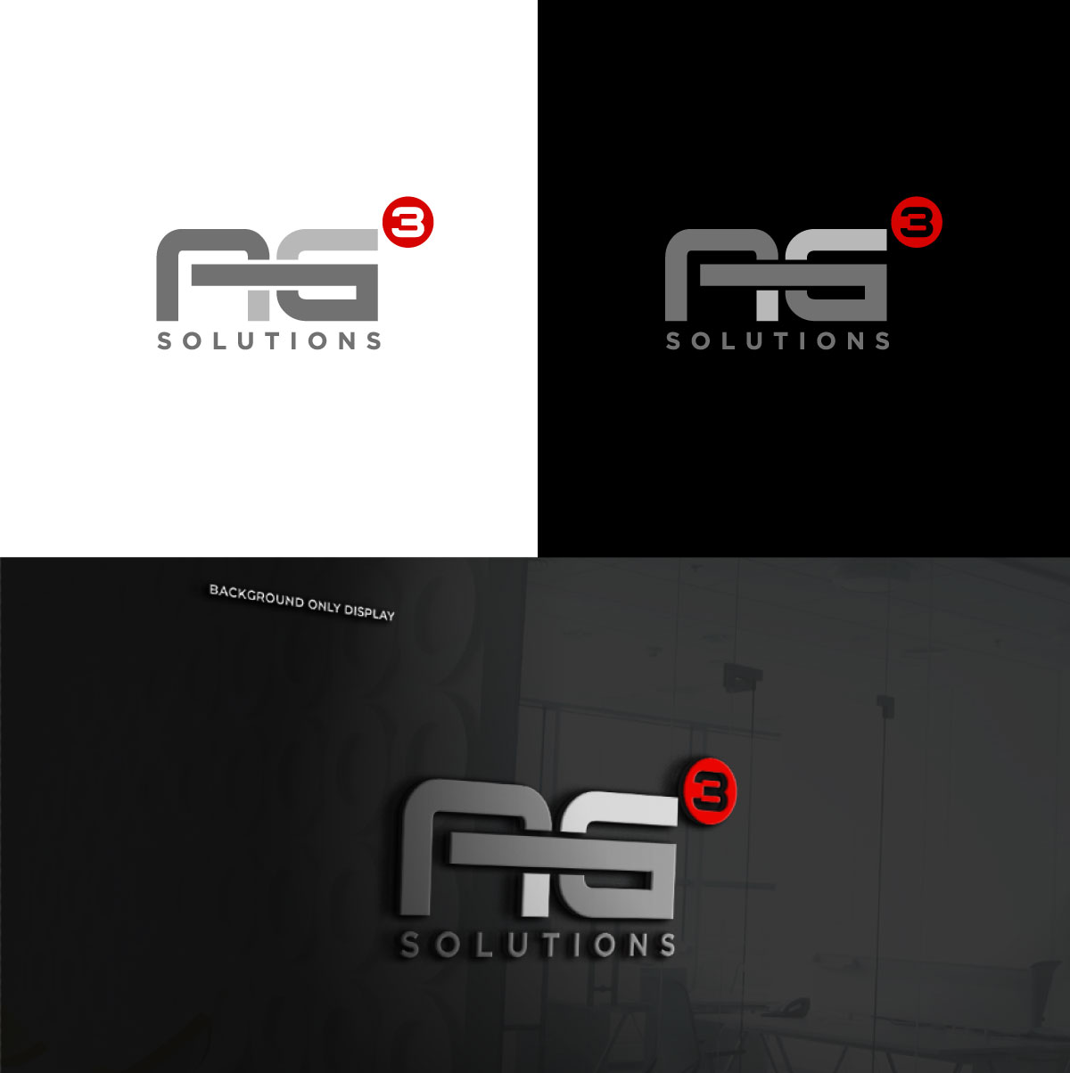 Logo Design by jonkonrad for AG3 Solutions | Design #30951947