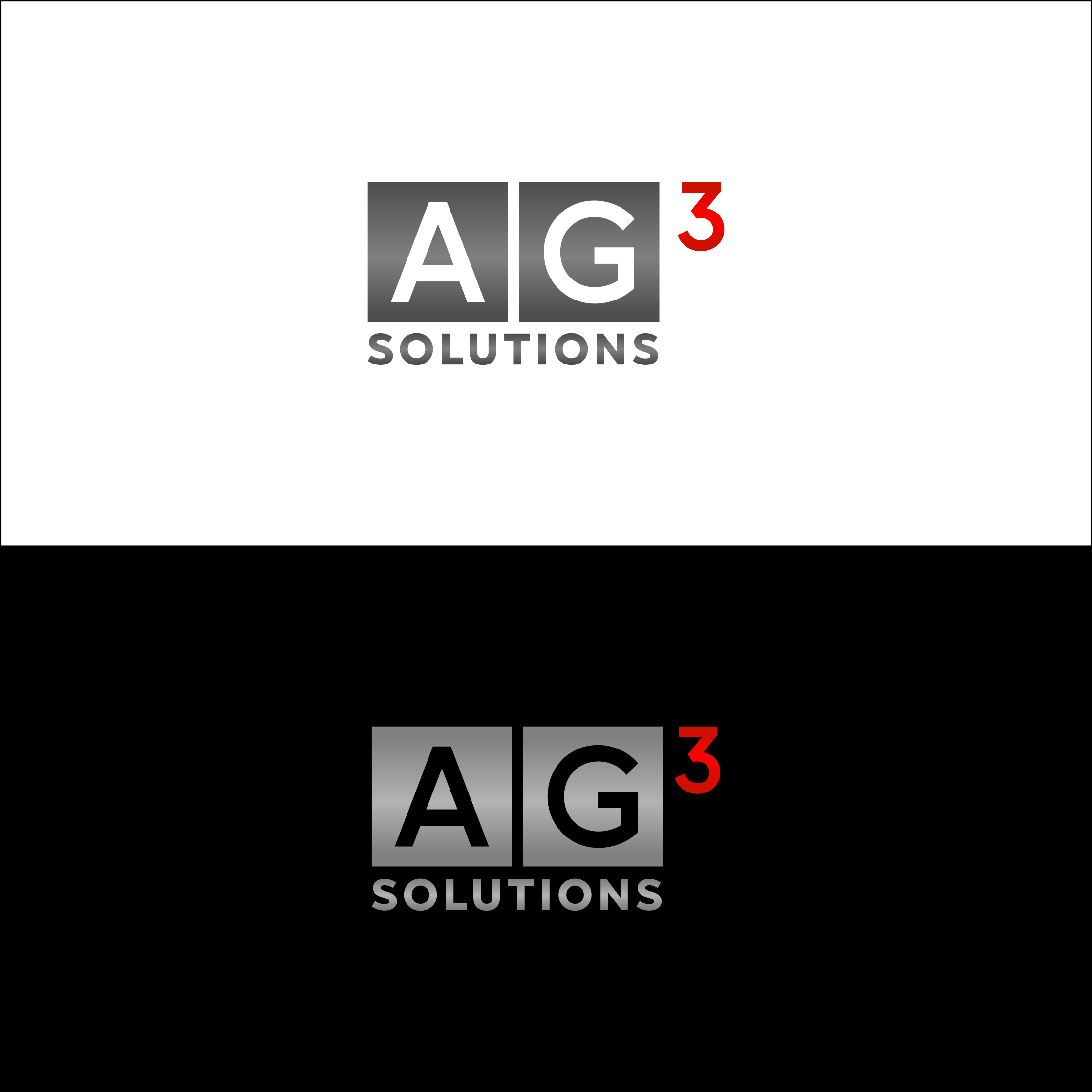 Logo Design by SastrovariuZ for AG3 Solutions | Design #30948912