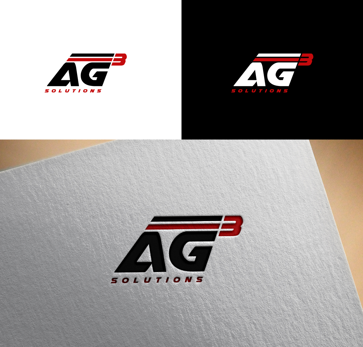 Logo Design by RS_Design for AG3 Solutions | Design #30976613