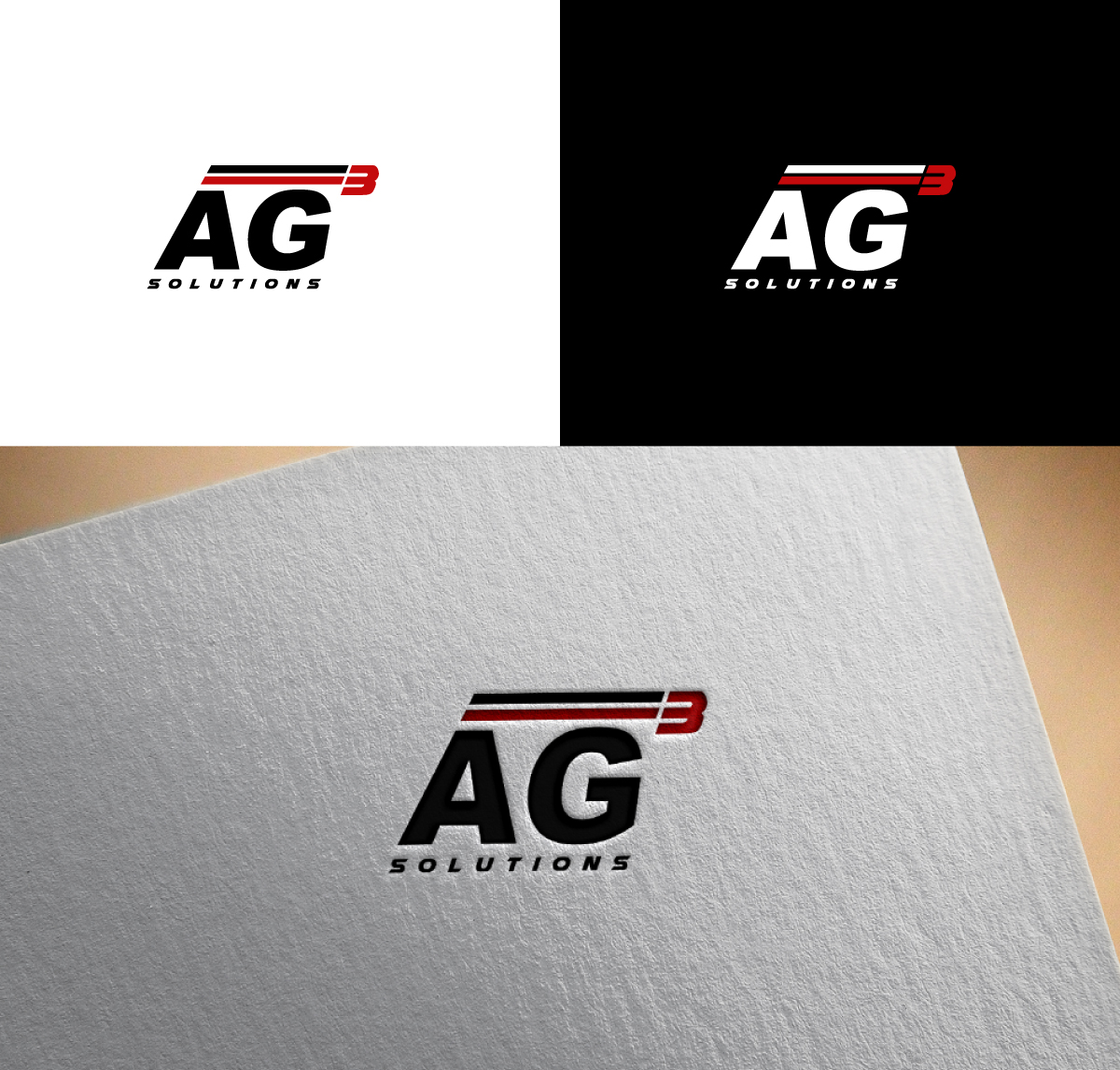 Logo Design by RS_Design for AG3 Solutions | Design #30976905