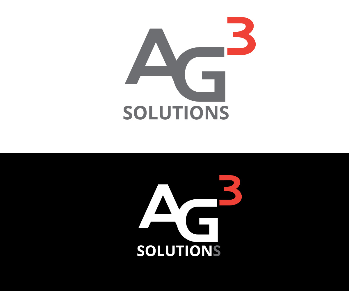 Logo Design by RaKu 2 for AG3 Solutions | Design #30983874