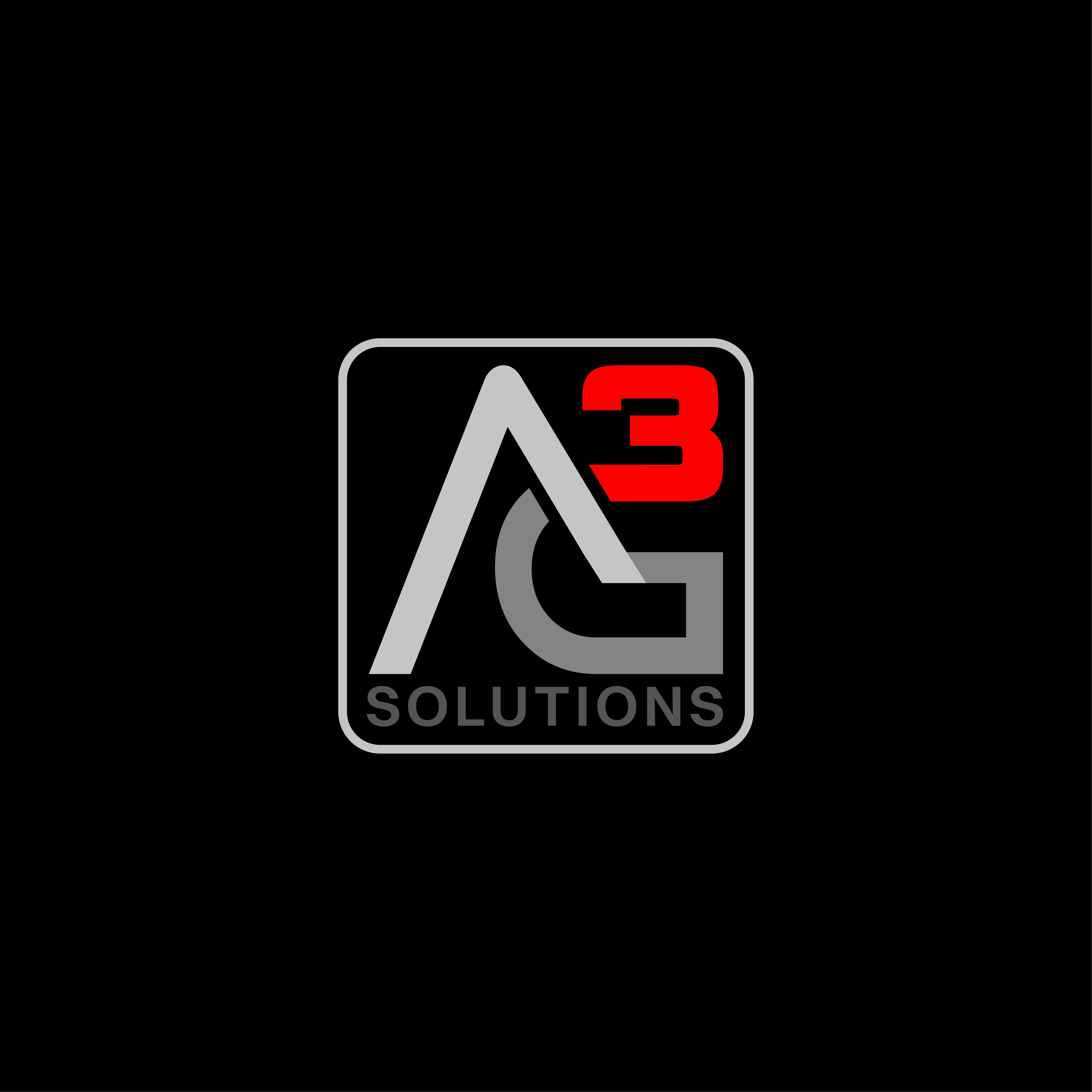 Logo Design by TDAC for AG3 Solutions | Design #30970247