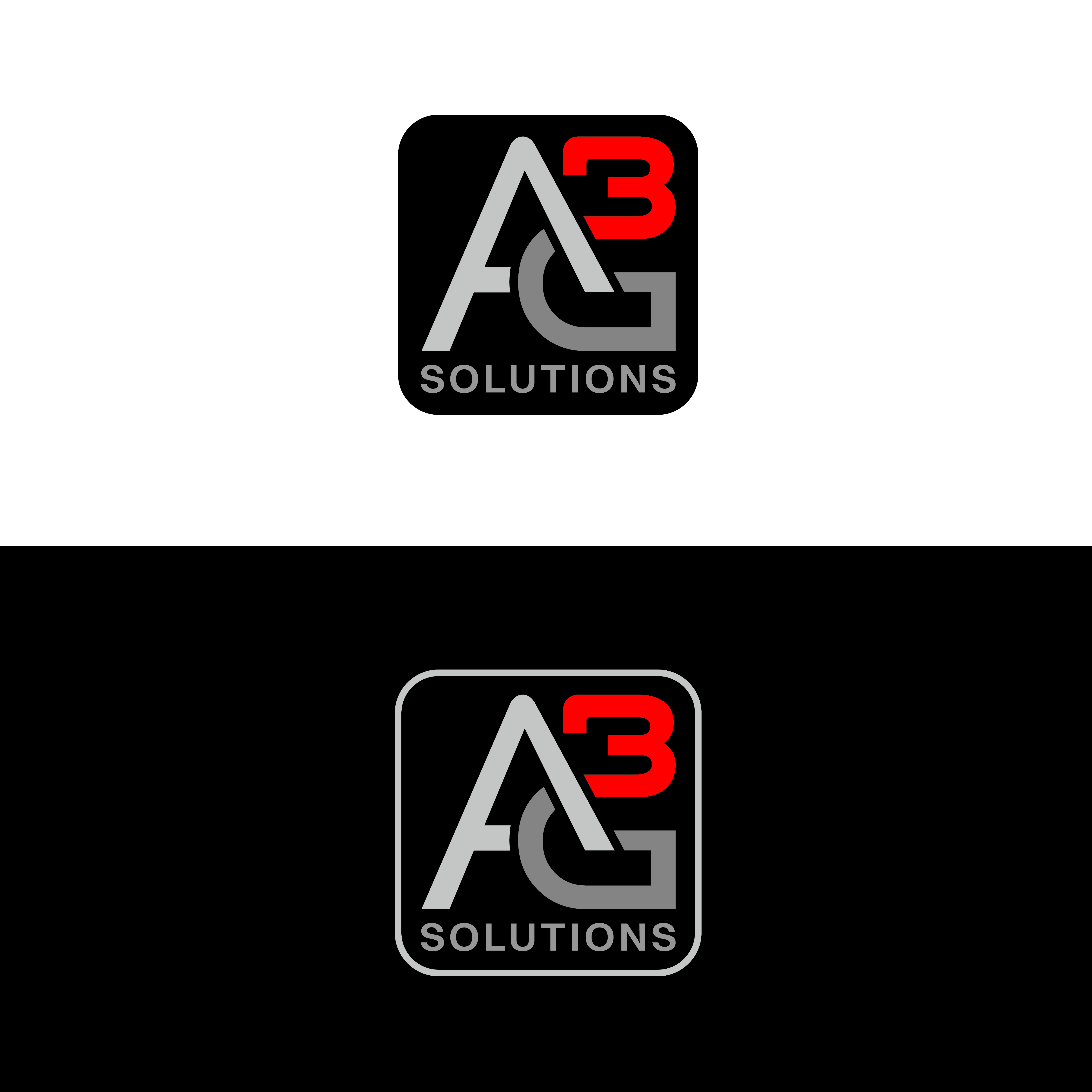 Logo Design by TDAC for AG3 Solutions | Design #30970490
