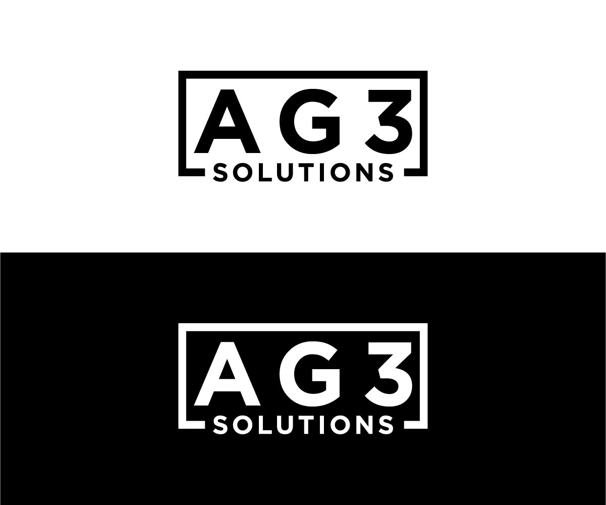 Logo Design by Shahriar H for AG3 Solutions | Design #30970488