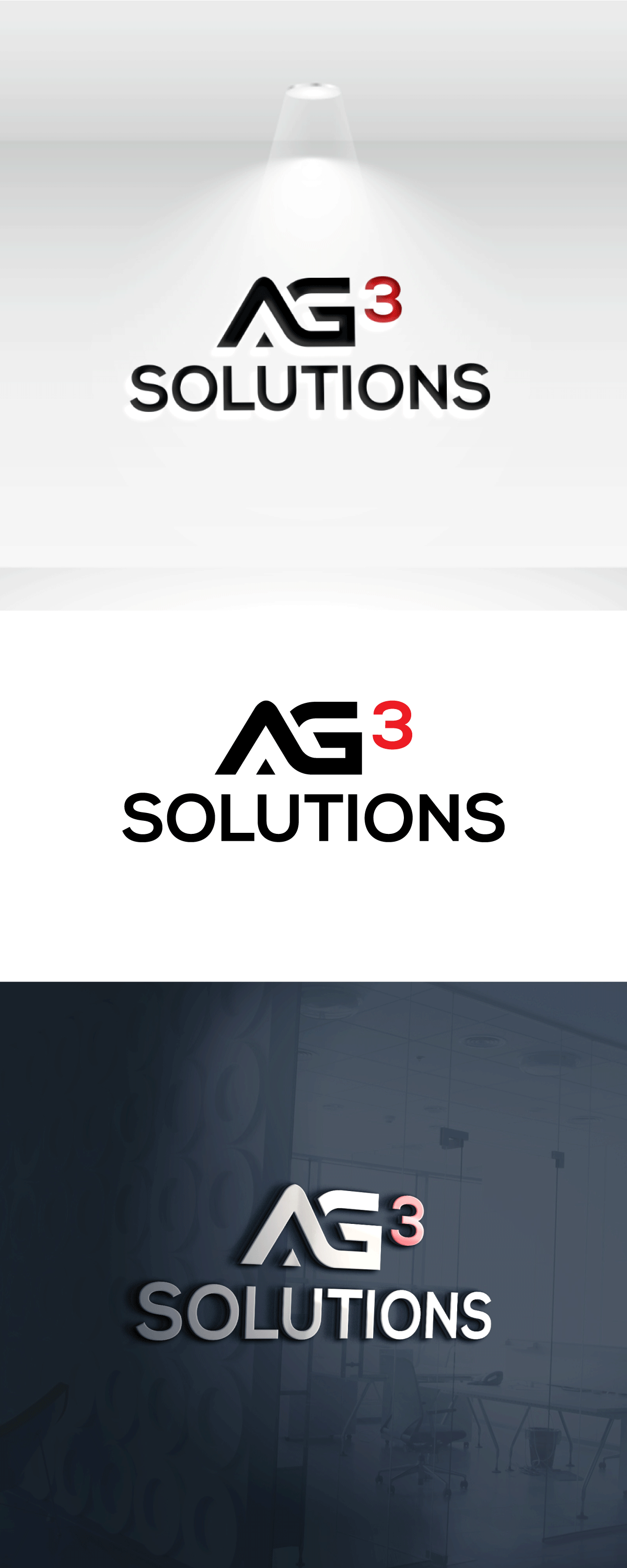 Logo Design by Masum01 for AG3 Solutions | Design #30957896