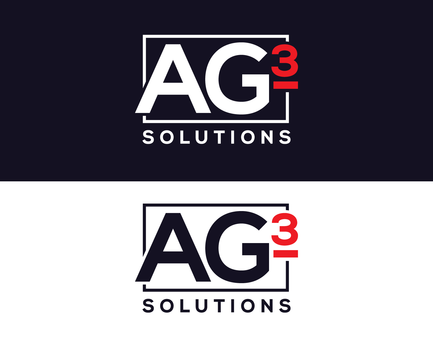 Logo Design by Atec for AG3 Solutions | Design #30975911