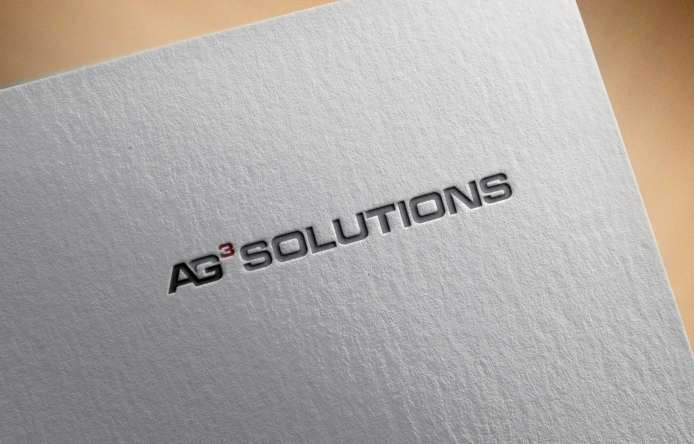 Logo Design by R.design for AG3 Solutions | Design #30981429