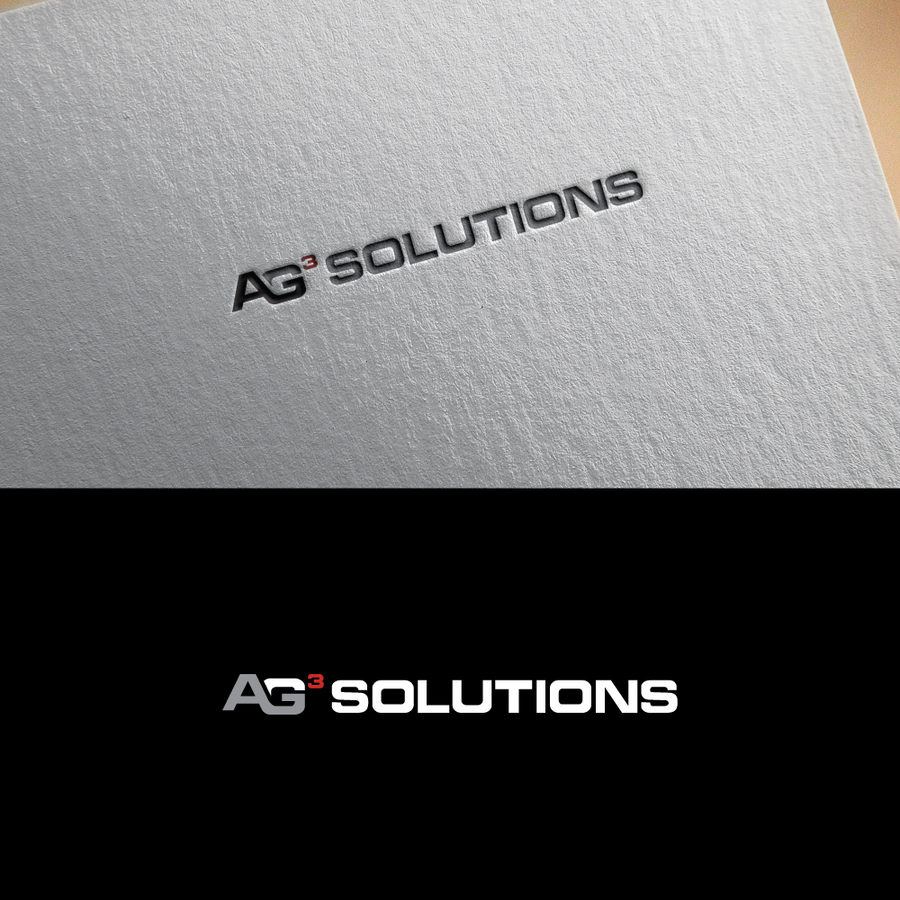 Logo Design by R.design for AG3 Solutions | Design #31041150