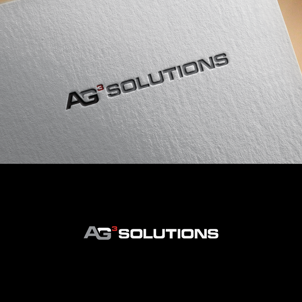 Logo Design by R.design for AG3 Solutions | Design #31041208