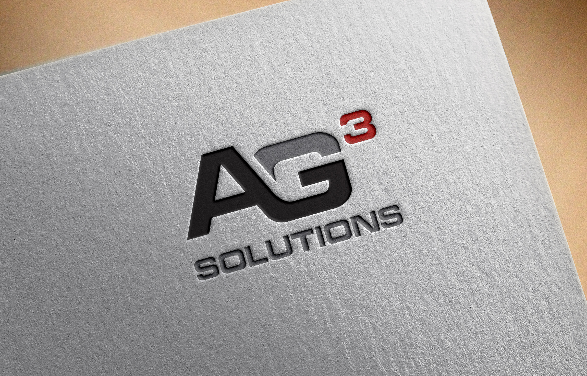 Logo Design by R.design for AG3 Solutions | Design #31048566