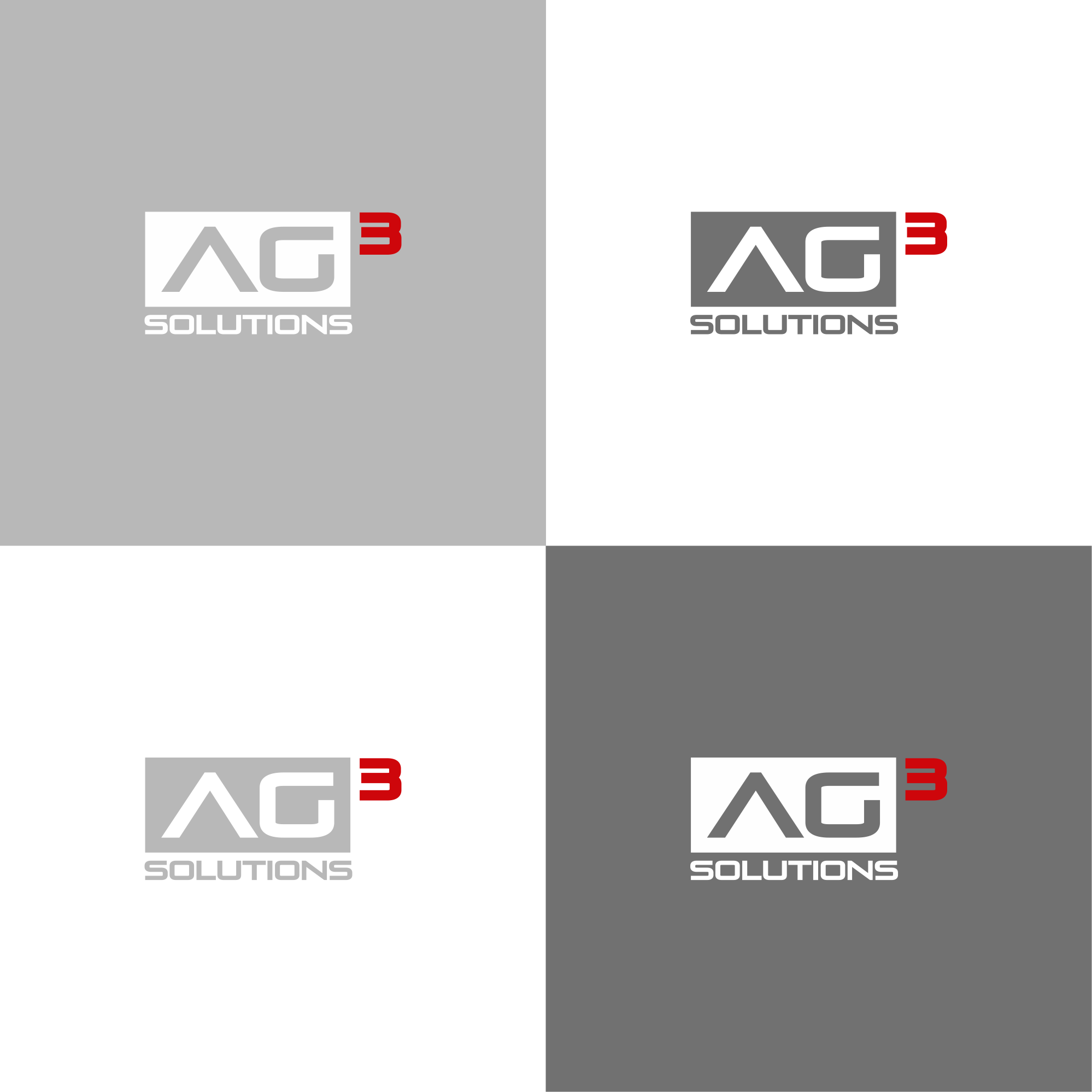 Logo Design by DesignFirst for AG3 Solutions | Design #30954599