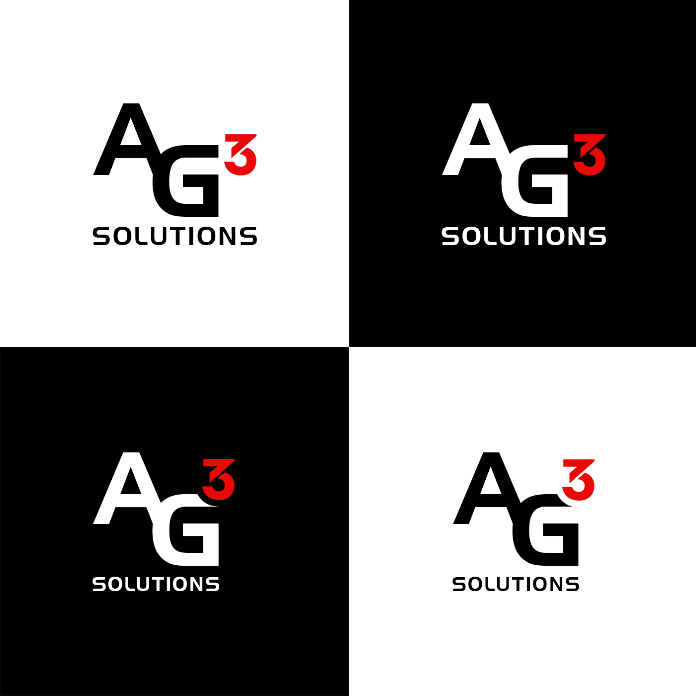 Logo Design by Soonia for AG3 Solutions | Design #30976877