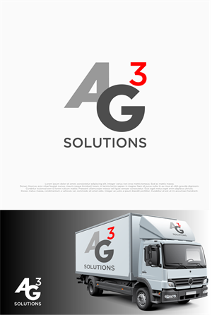 Logo Design by shiroRo for AG3 Solutions | Design: #30972144