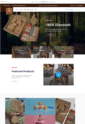 Diseño Wordpress por Donggala para este proyecto | Diseño #30976643