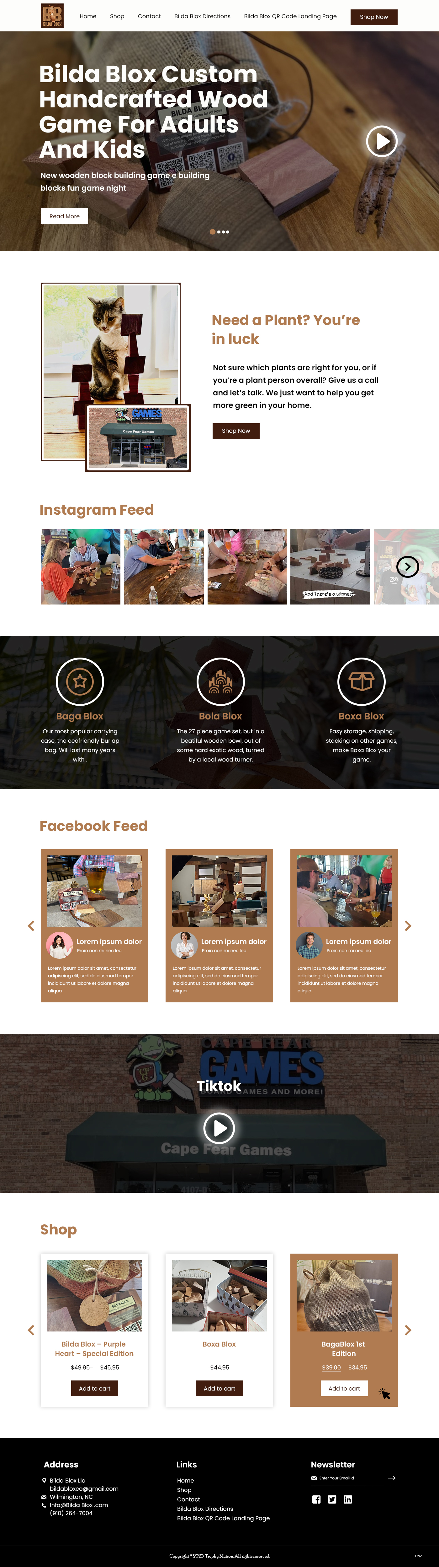 Wordpress Design by pb for this project | Design #30959473